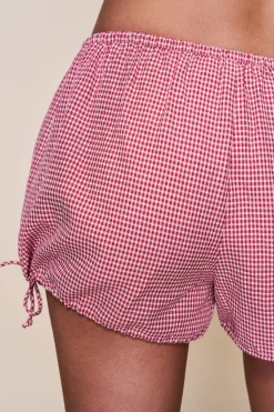 GUIZIO Gingham Bloomer- Shorts