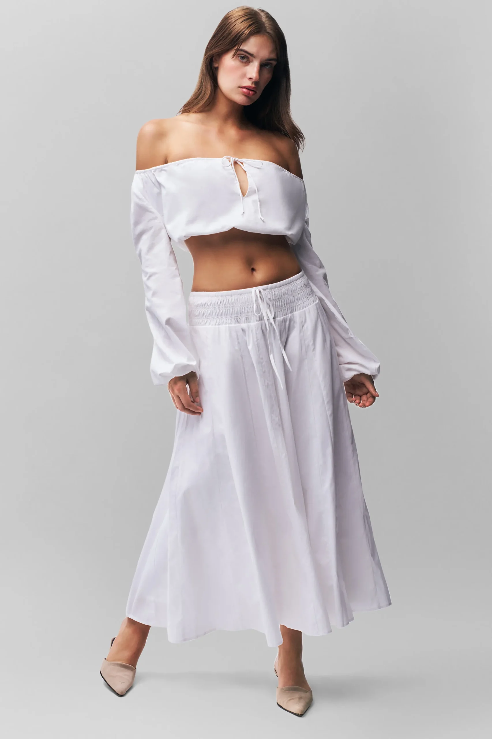GUIZIO Giulia Skirt- Maxi Skirts|Skirts
