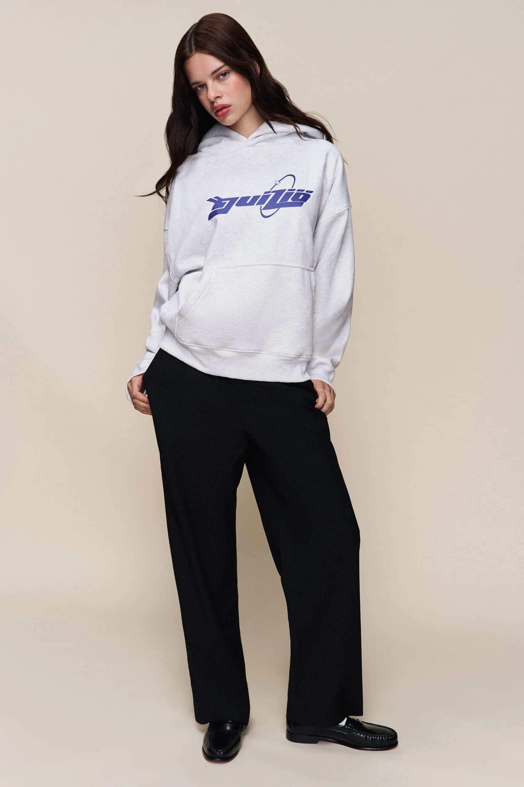 GUIZIO Pullover Hoodie- Sweatshirts & Hoodies
