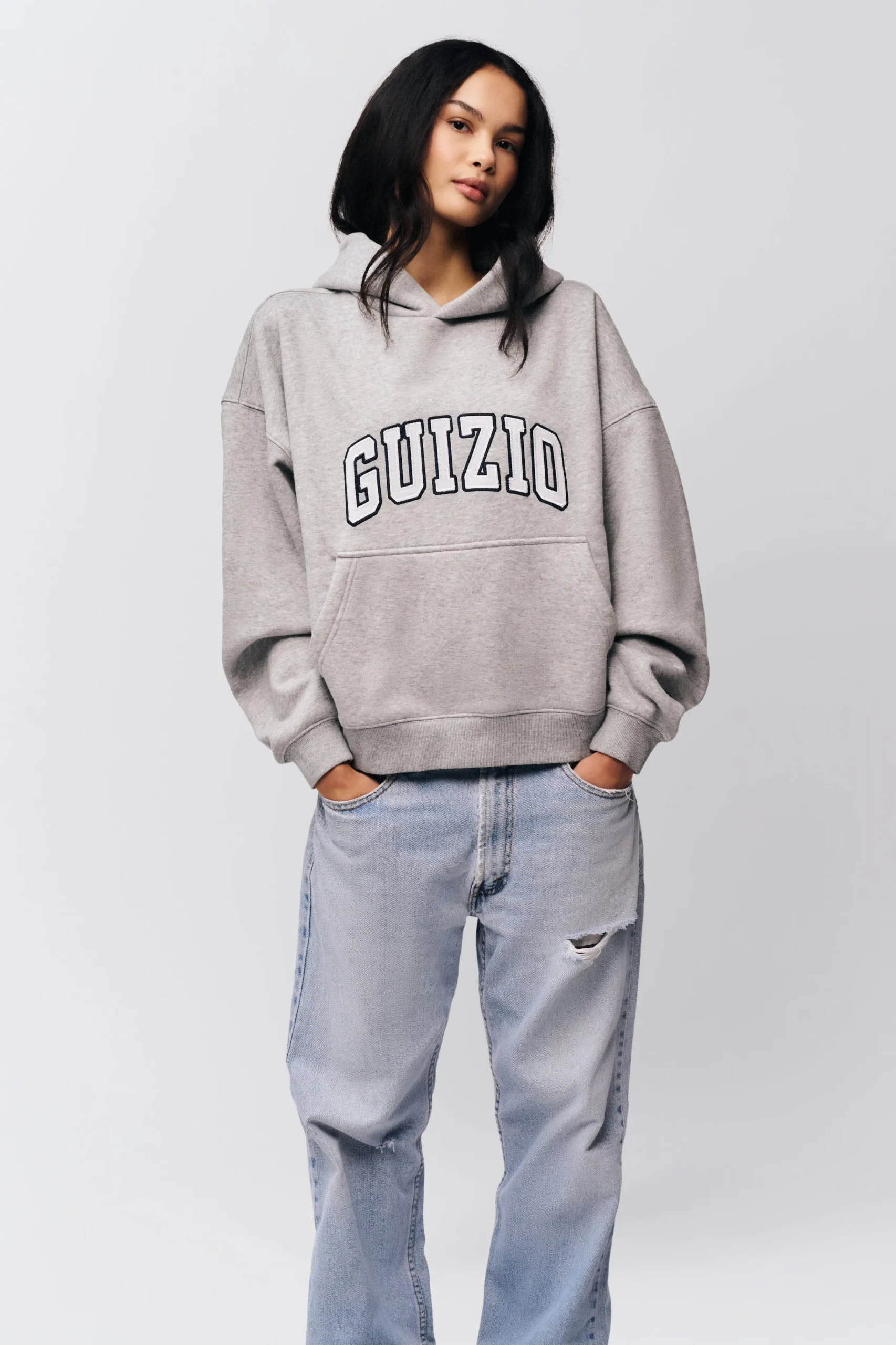 GUIZIO Pullover Hoodie- Sweaters|Sweatshirts & Hoodies