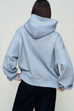 GUIZIO Sparkle Pullover Hoodie- Sweatshirts & Hoodies