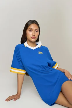 GUIZIO x Champion Waisted Jersey Dress- Mini Dresses