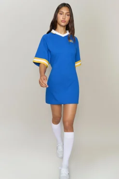 GUIZIO x Champion Waisted Jersey Dress- Mini Dresses