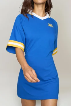 GUIZIO x Champion Waisted Jersey Dress- Mini Dresses