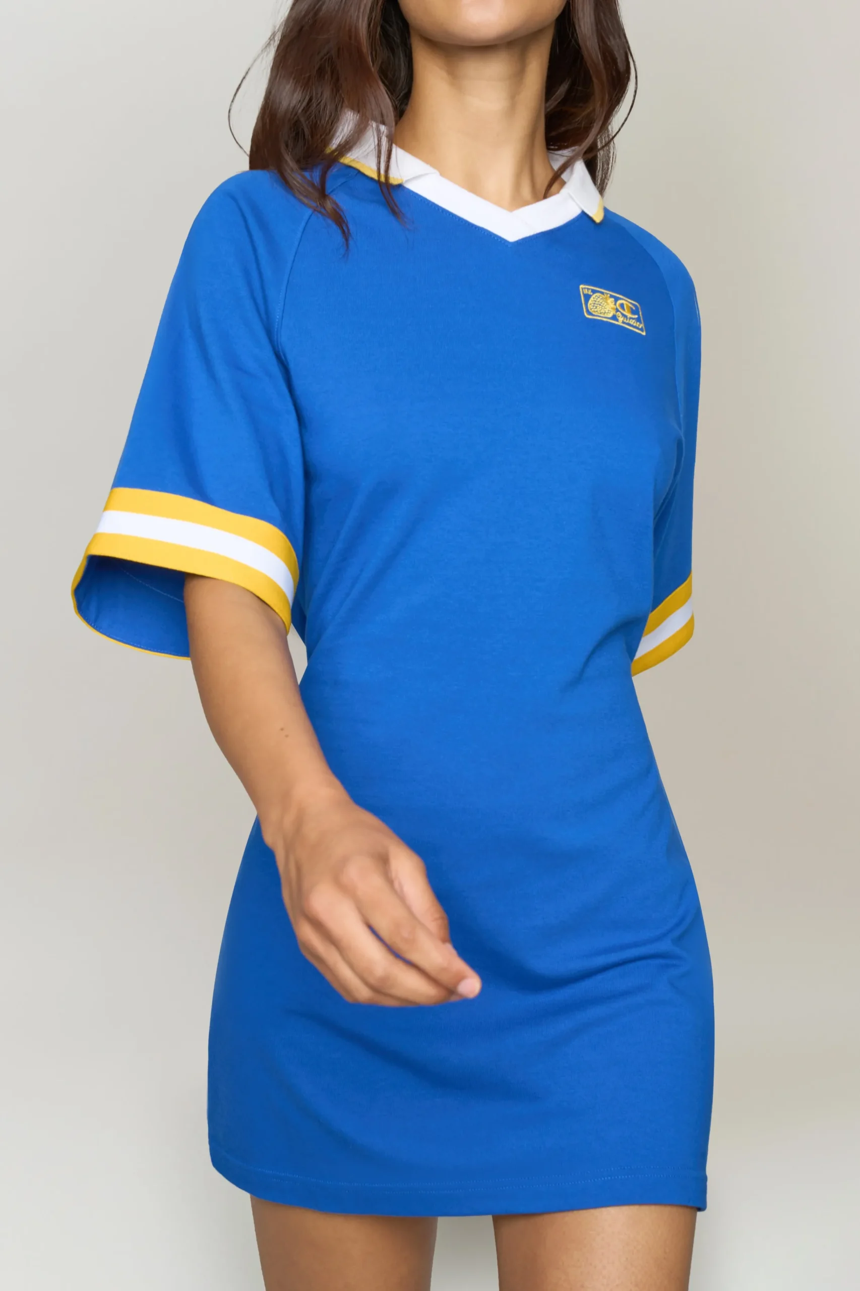 GUIZIO x Champion Waisted Jersey Dress- Mini Dresses