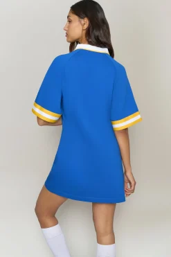 GUIZIO x Champion Waisted Jersey Dress- Mini Dresses