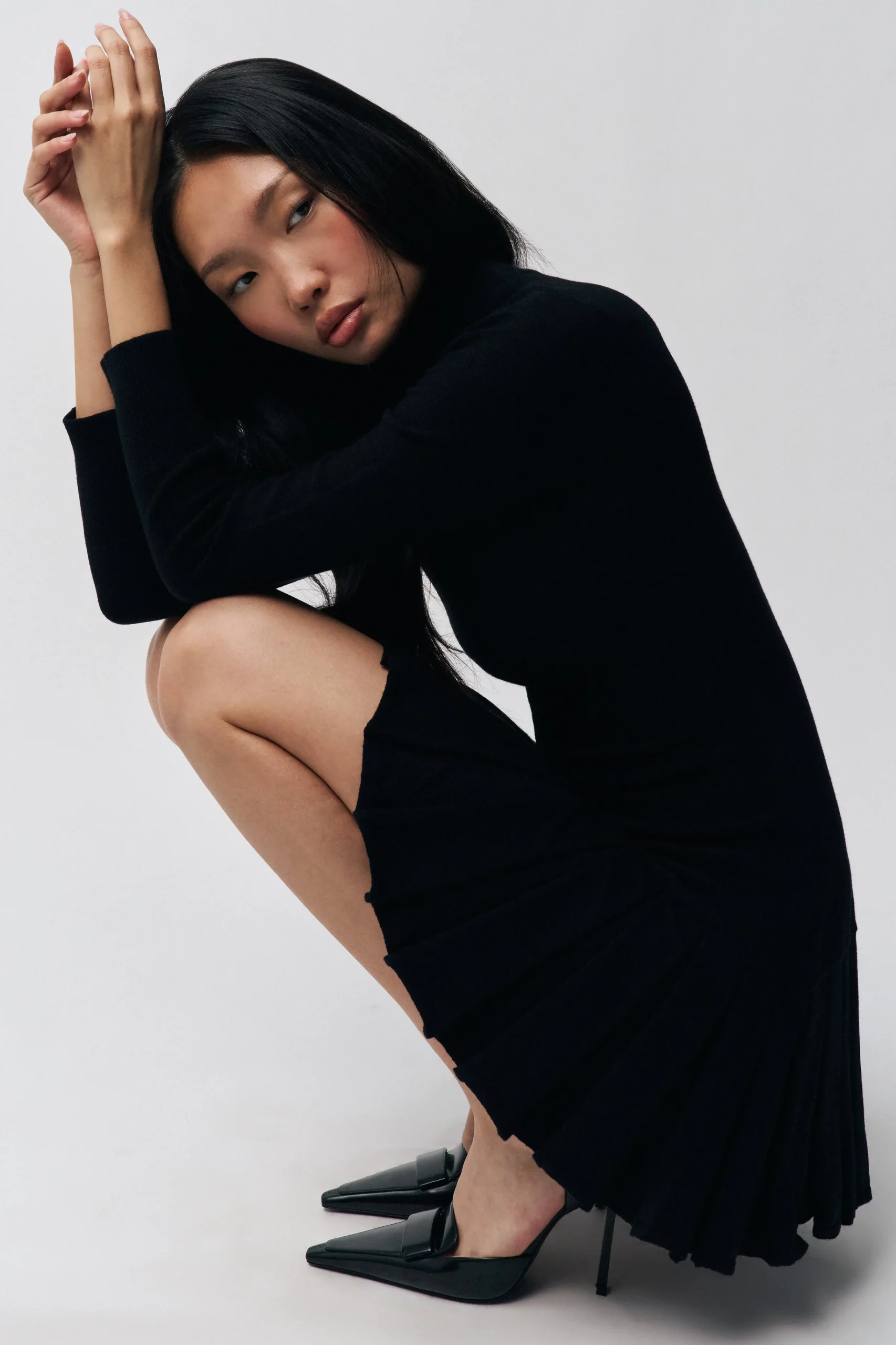 GUIZIO Hart Dress- Mini Dresses|Knitwear