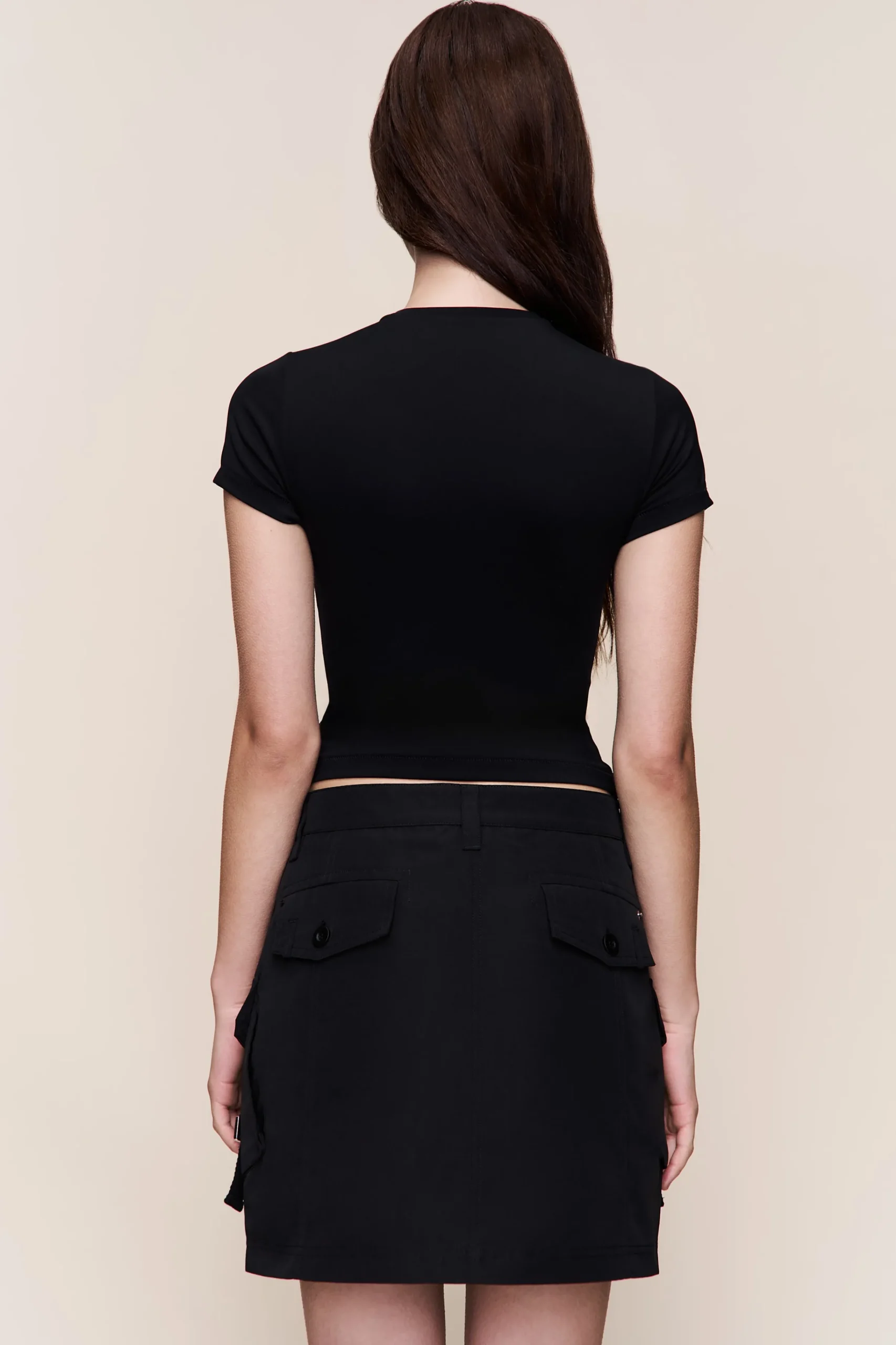 GUIZIO Hunter Cargo Skirt- Mini Skirts|Skirts