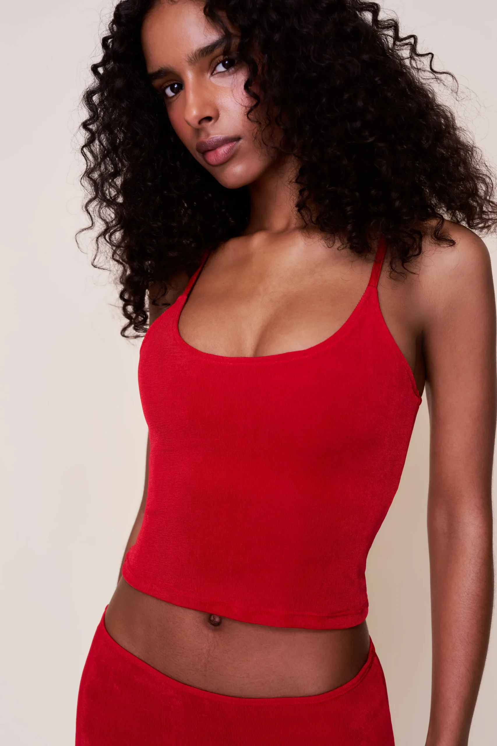 GUIZIO Ira Cami- Sleeveless Tops|Tops