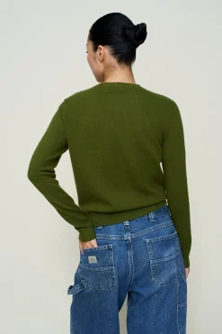 GUIZIO June Relaxed Wool Cardigan- Sweaters
