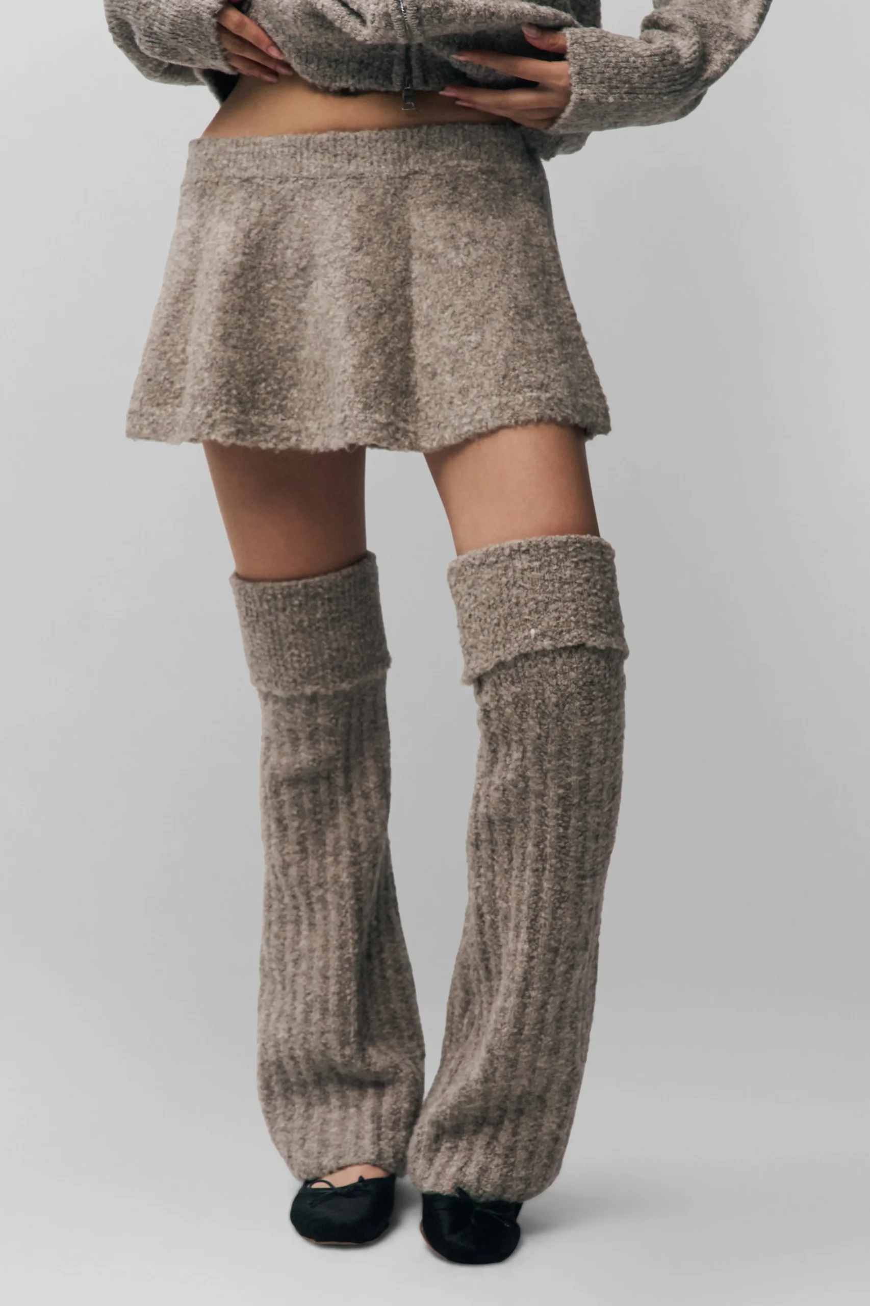 GUIZIO Leg Warmer- Cold Weather Accessories|Knitwear