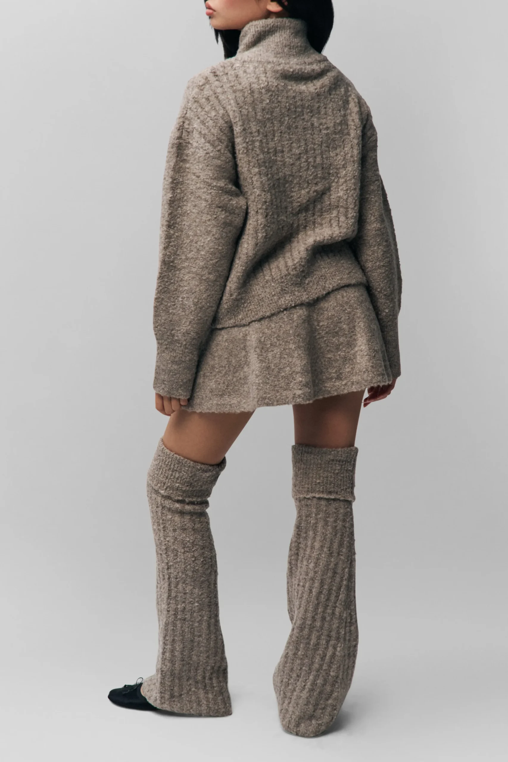 GUIZIO Leg Warmer- Cold Weather Accessories|Knitwear