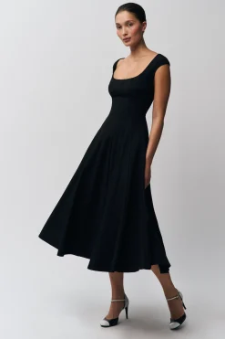 GUIZIO Leila Dress- Midi Dresses|Dresses