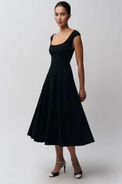 GUIZIO Leila Dress- Midi Dresses|Dresses