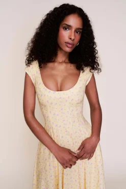 GUIZIO Leila Dress- Midi Dresses|Dresses