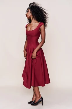 GUIZIO Leila Dress- Dresses|Midi Dresses