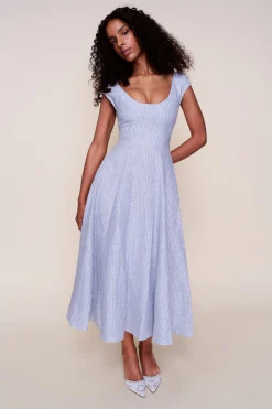 GUIZIO Leila Dress- Midi Dresses|Dresses
