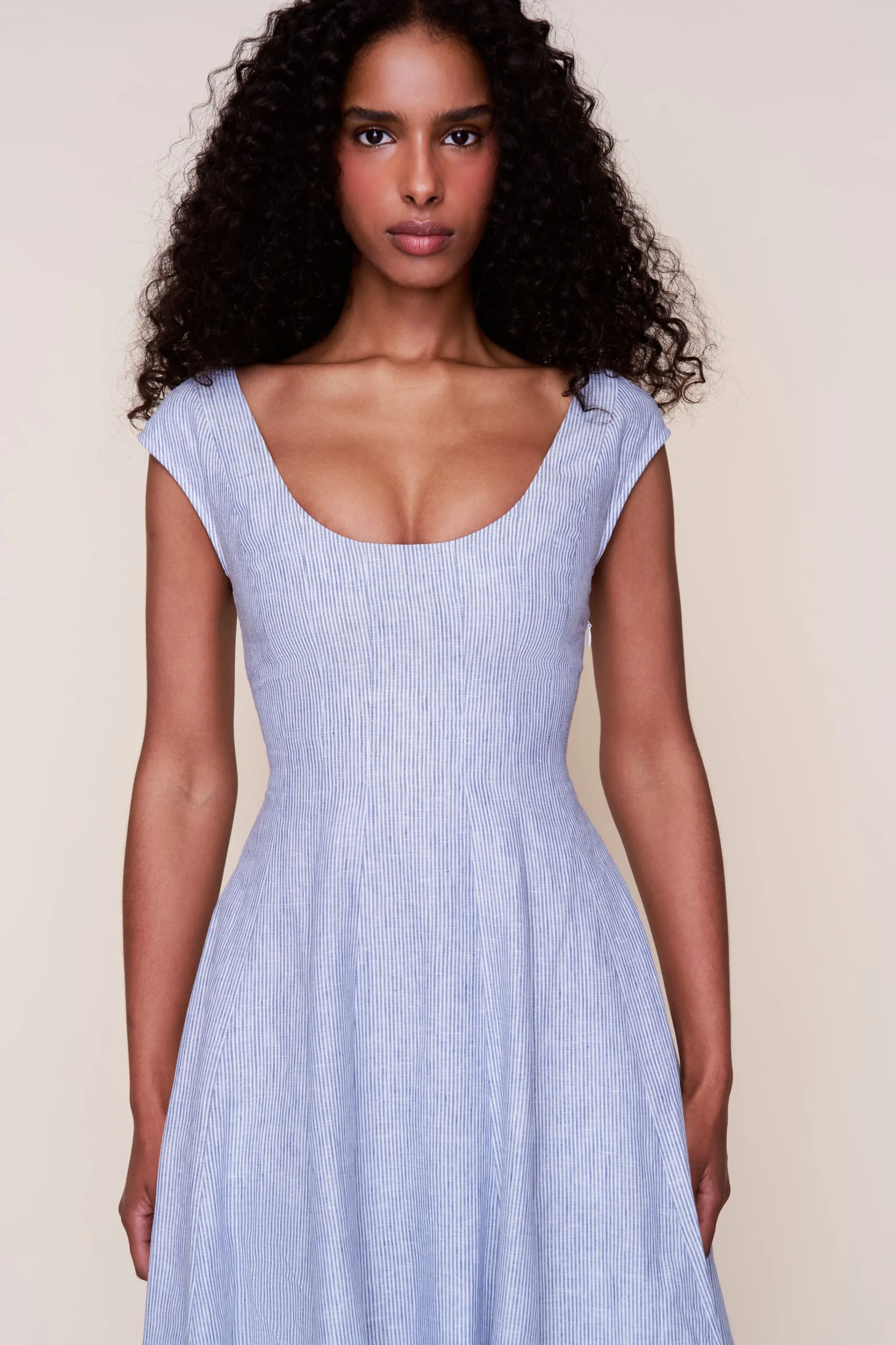 GUIZIO Leila Dress- Midi Dresses|Dresses