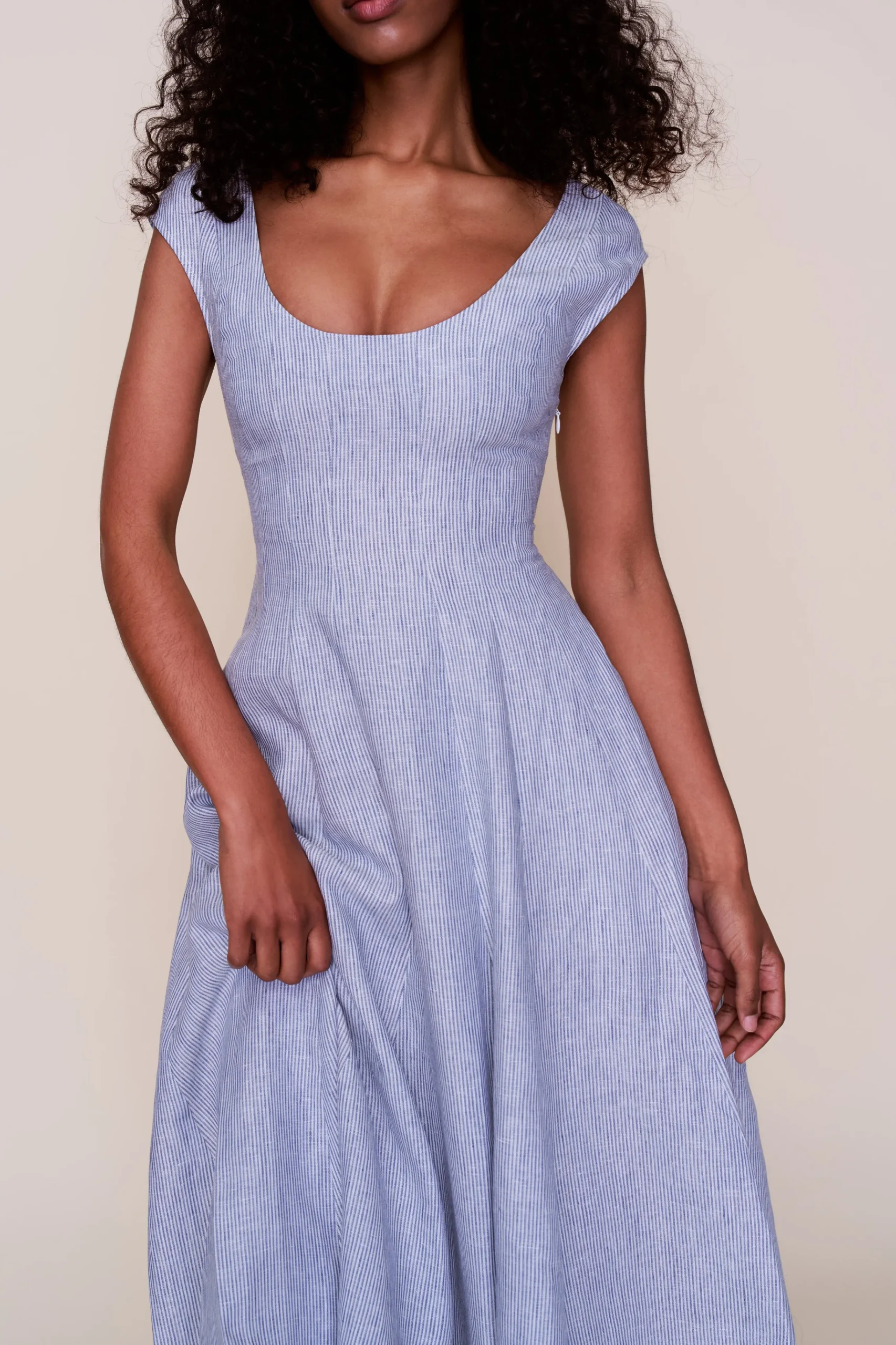 GUIZIO Leila Dress- Midi Dresses|Dresses
