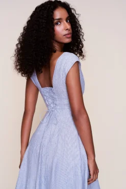 GUIZIO Leila Dress- Midi Dresses|Dresses