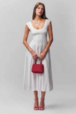 GUIZIO Leila Dress- Midi Dresses|Dresses