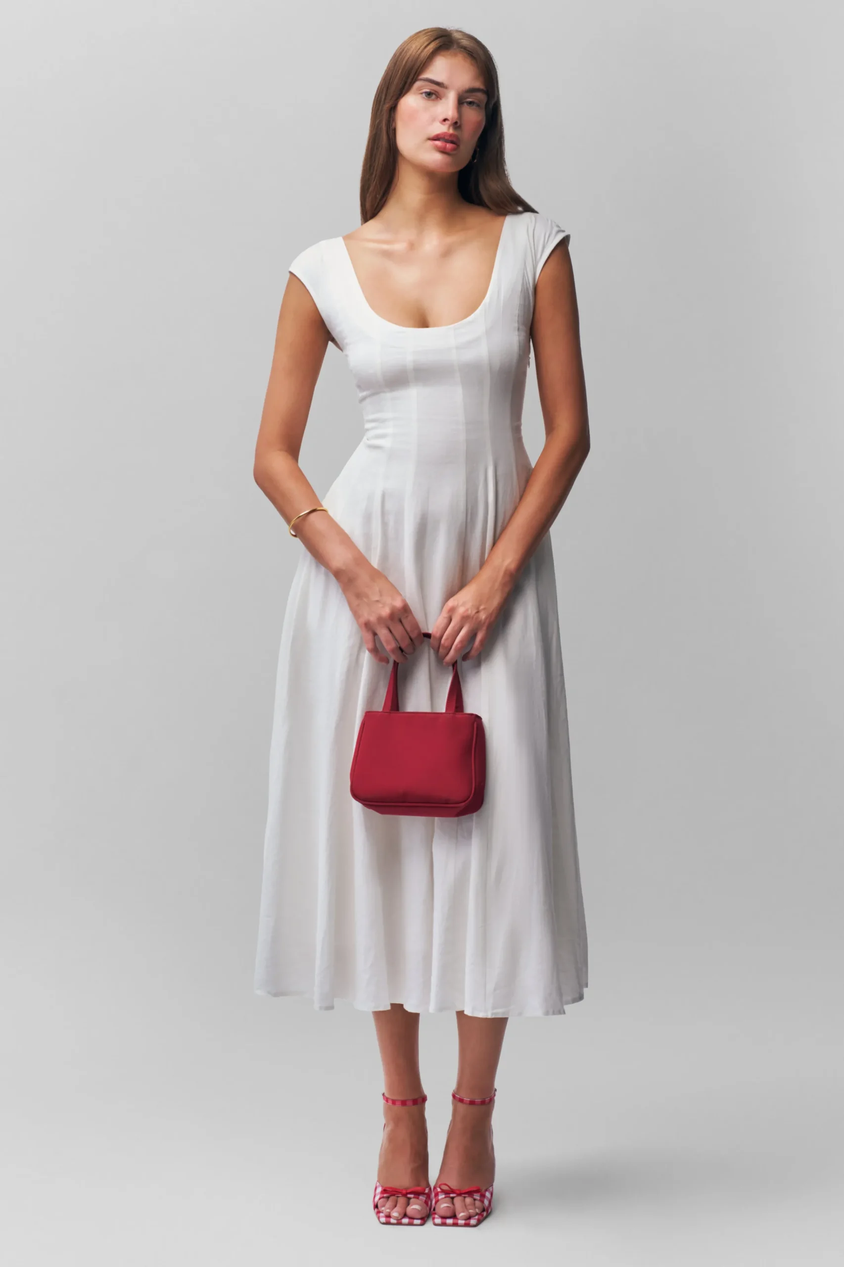 GUIZIO Leila Dress- Midi Dresses|Dresses