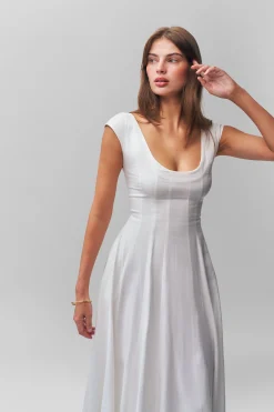GUIZIO Leila Dress- Midi Dresses|Dresses