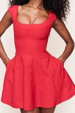 GUIZIO Leila Mini Dress- Mini Dresses|Dresses