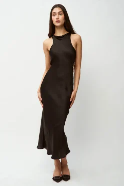GUIZIO Lina Midi Dress- Midi Dresses|Dresses