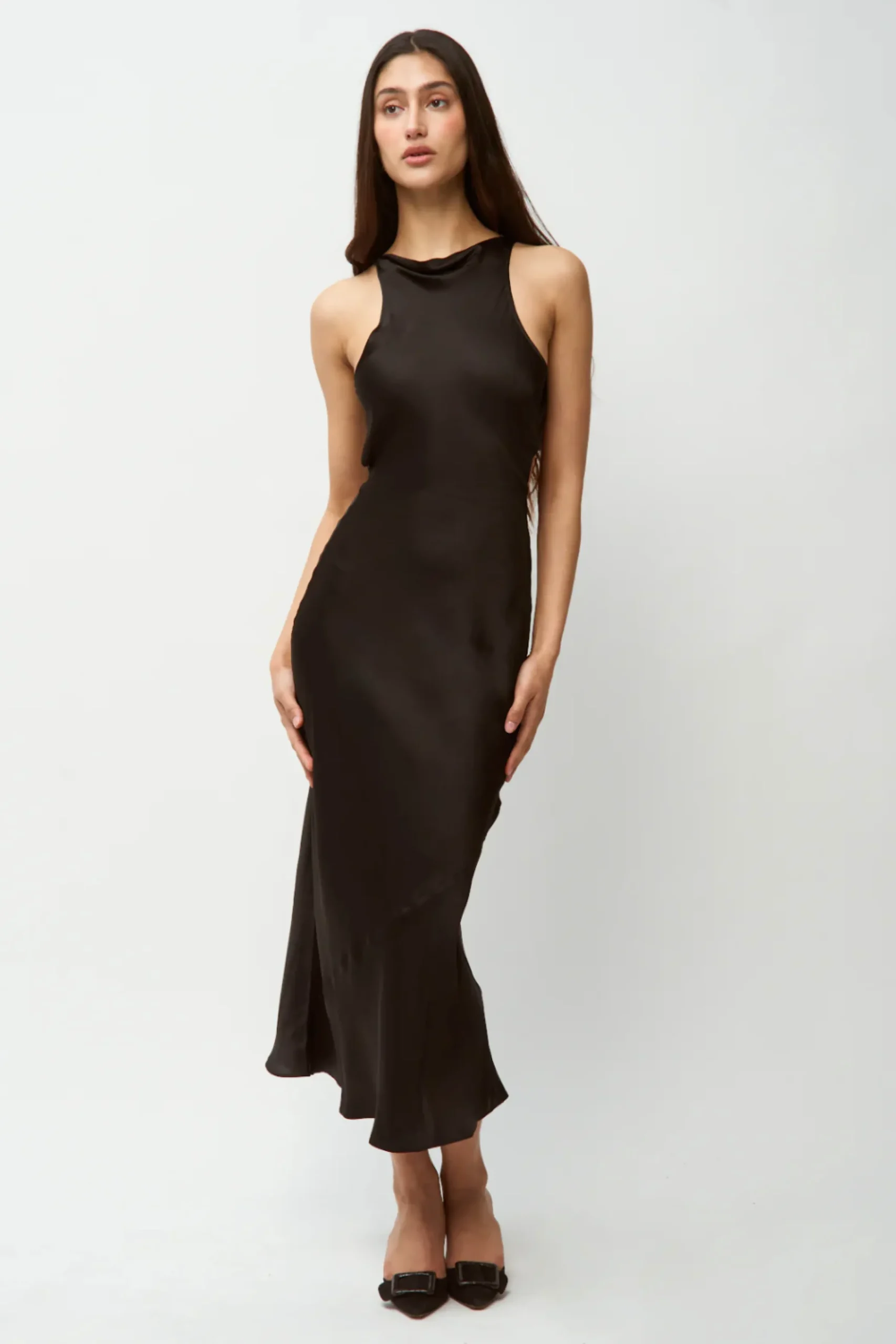 GUIZIO Lina Midi Dress- Midi Dresses|Dresses