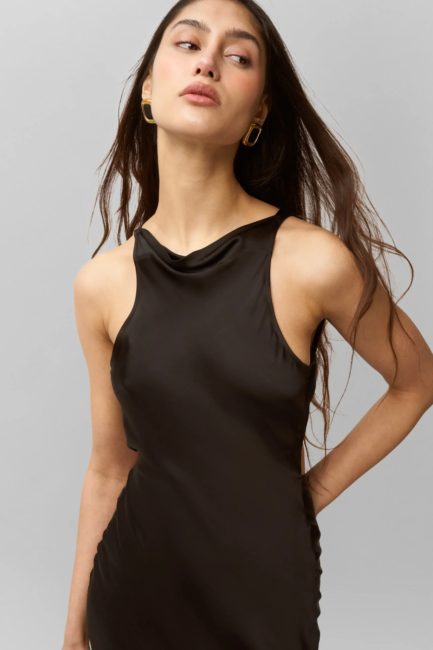 GUIZIO Lina Midi Dress- Midi Dresses|Dresses