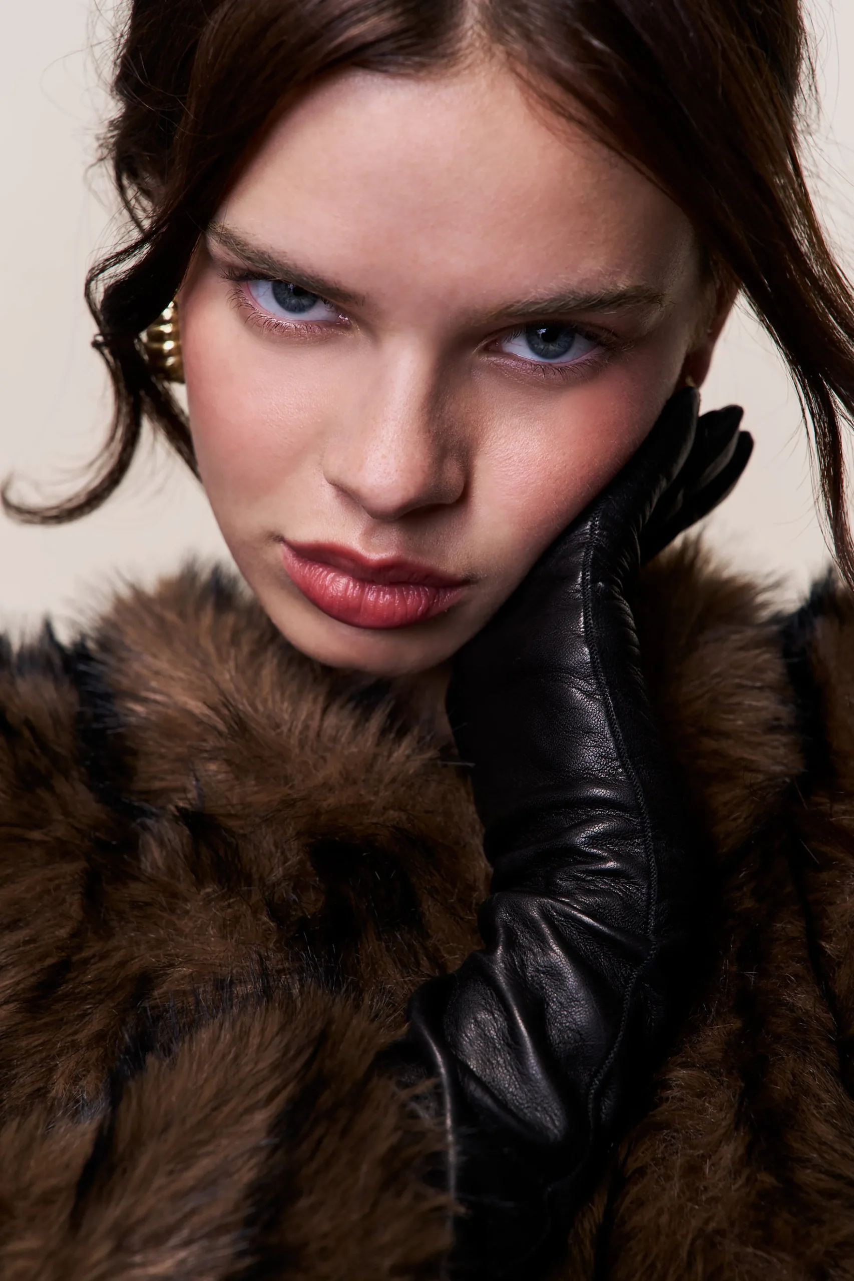 GUIZIO Lucienne Faux Fur Topper- Jackets