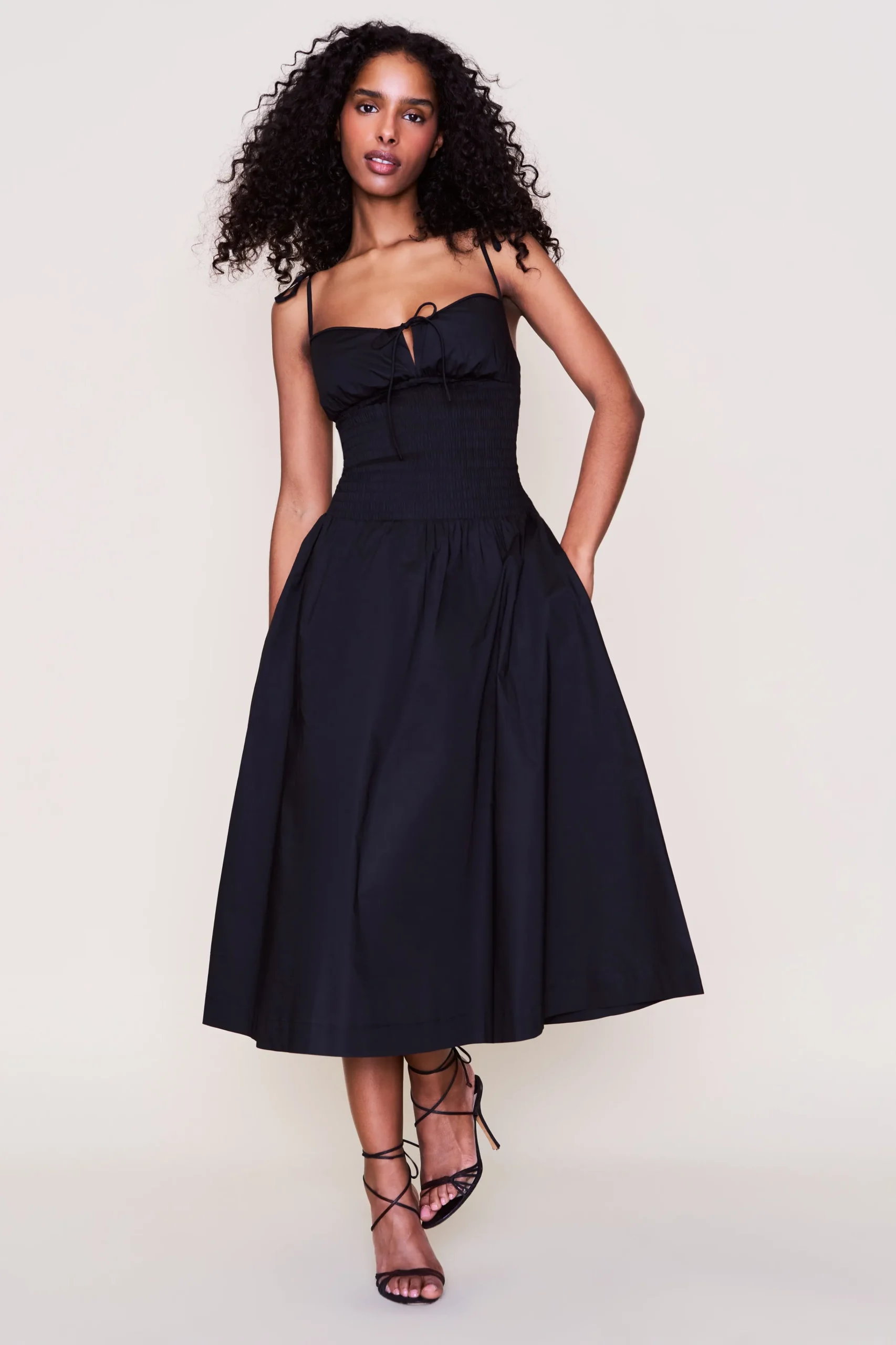 GUIZIO Lura Midi Dress- Midi Dresses|Dresses