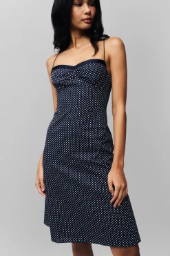 GUIZIO Margaux Midi Dress- Midi Dresses|Dresses