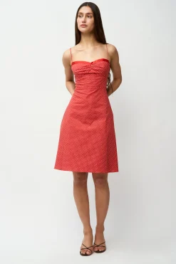 GUIZIO Margaux Midi Dress- Midi Dresses|Dresses
