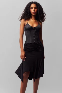 GUIZIO Marini Corset Top- Sleeveless Tops|Corsets