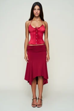GUIZIO Marini Corset Top- Sleeveless Tops|Corsets