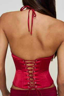 GUIZIO Marini Corset Top- Sleeveless Tops|Corsets
