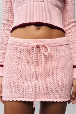 GUIZIO Mia Mini Skort- Mini Skirts|Knitwear