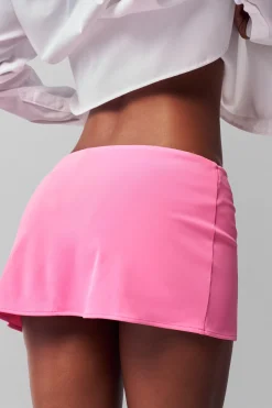 GUIZIO Micro Mini Stretch Skirt- Mini Skirts|Skirts