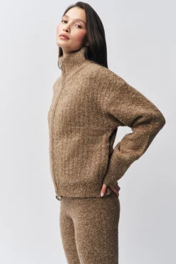 GUIZIO Mila Zip Up- Sweaters|Knitwear
