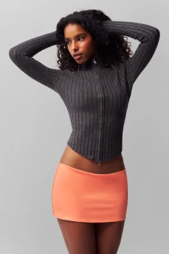 GUIZIO Nell Zip Up- Tops|Knitwear