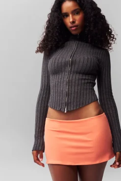 GUIZIO Nell Zip Up- Tops|Knitwear
