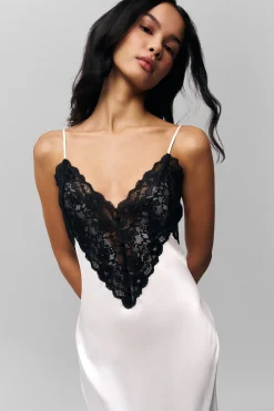 GUIZIO Nova Slip Midi Dress- Midi Dresses|Dresses