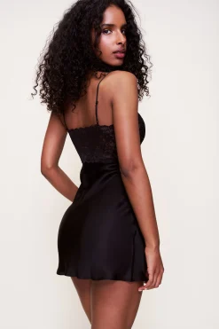 GUIZIO Nova Slip Mini Dress- Mini Dresses|Dresses
