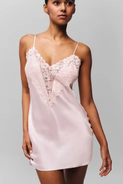 GUIZIO Nova Slip Mini Dress- Mini Dresses|Dresses