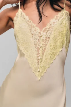 GUIZIO Nova Slip Mini Dress- Mini Dresses|Dresses