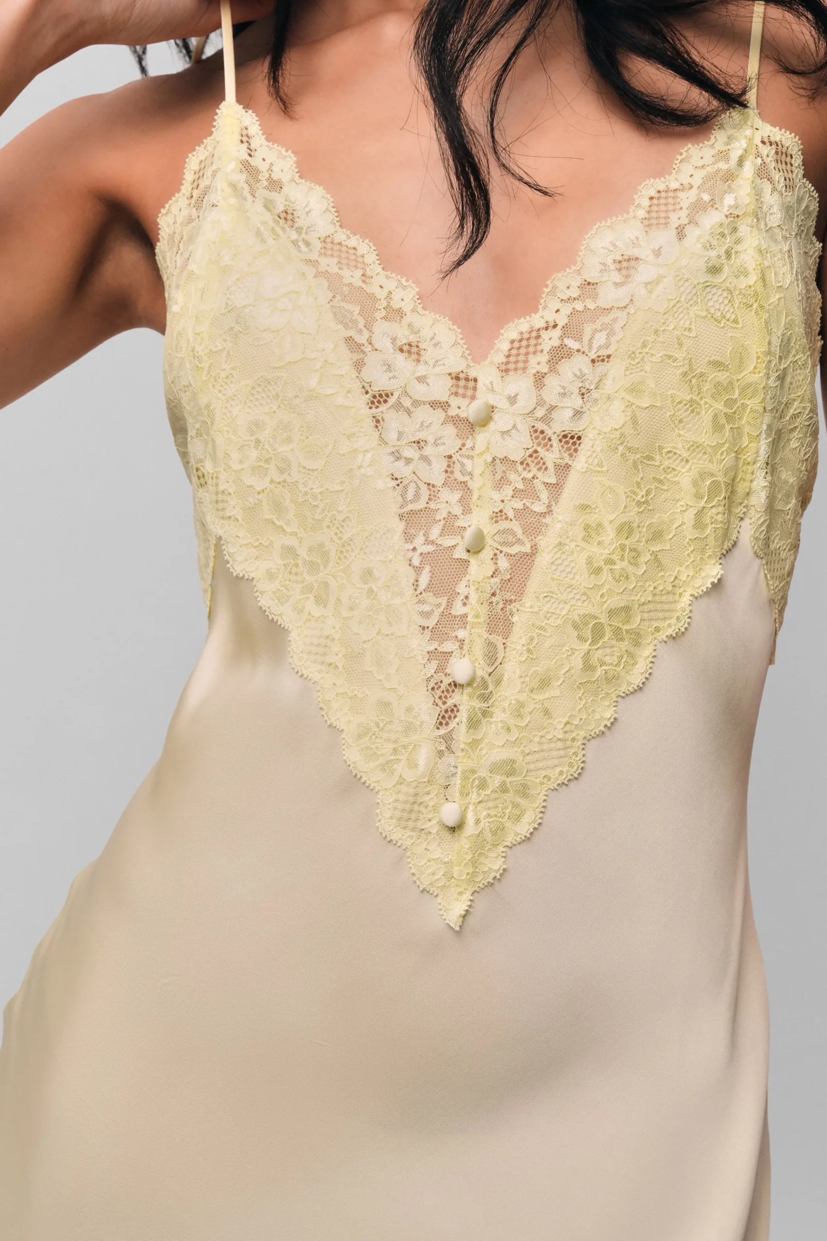 GUIZIO Nova Slip Mini Dress- Mini Dresses|Dresses