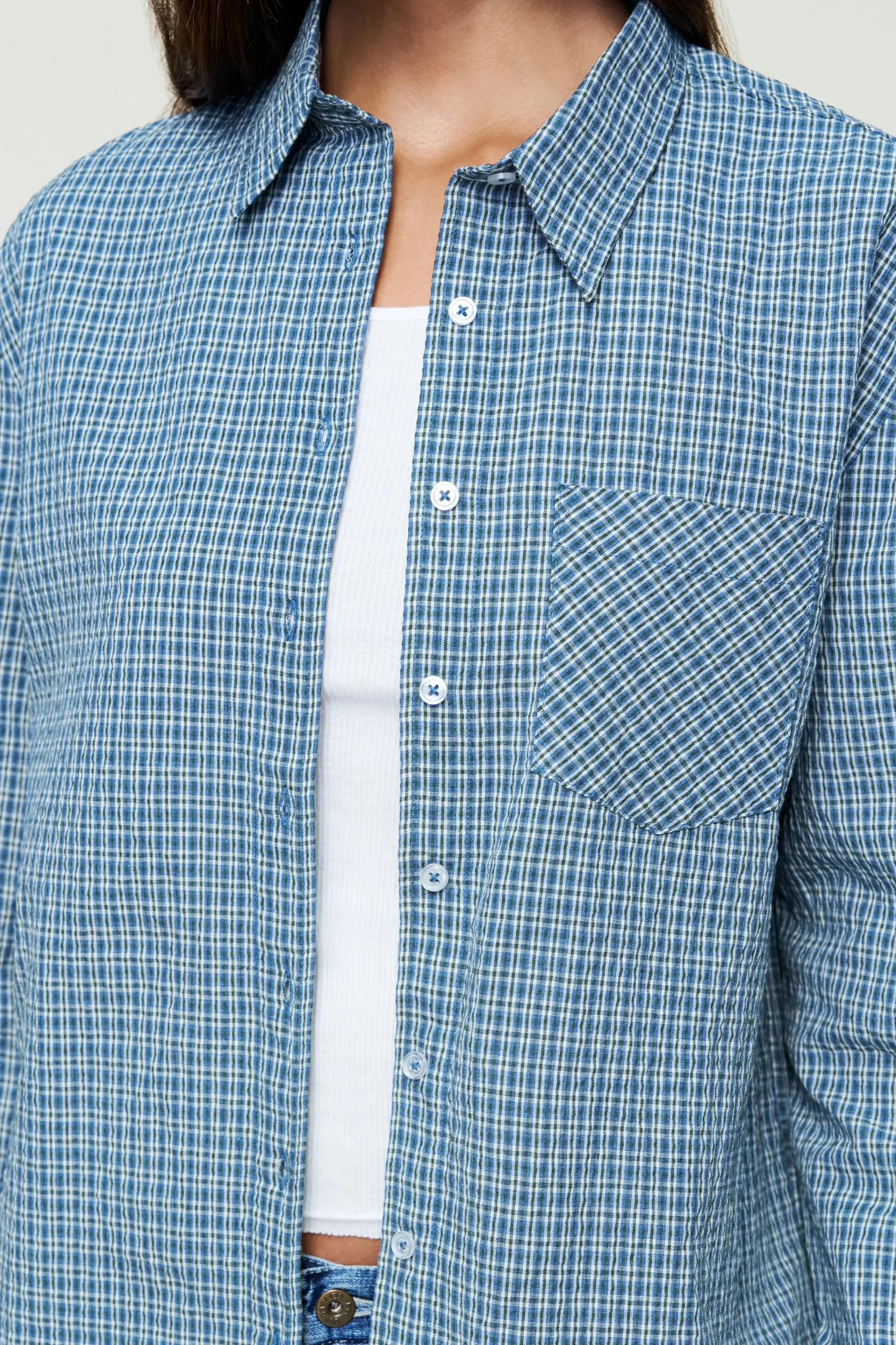 GUIZIO Oona Buttondown- Long Sleeve Tops|Tops