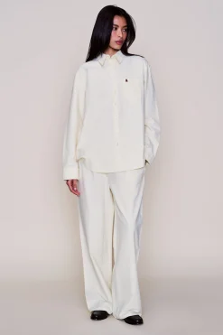 GUIZIO Oona Buttondown- Long Sleeve Tops|Tops